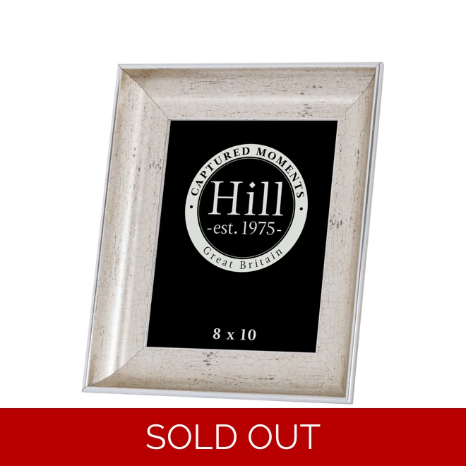 product Image for Antique Silver Crackled Effect Photo Frame 8X10